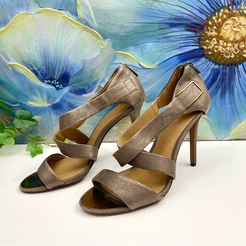 Coach Halsey Strappy‎ Dress Heels 8.5